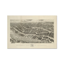 Load image into Gallery viewer, Ackermann’s Panoramic View of Liverpool, 1847 - old map of Liverpool print