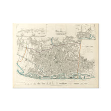 Load image into Gallery viewer, Society for Diffusion of Useful Knowledge, 1849 - old map of Liverpool print