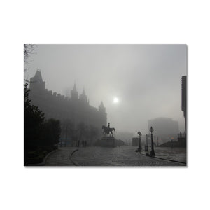 St George's Plateau in fog Photo Art Print