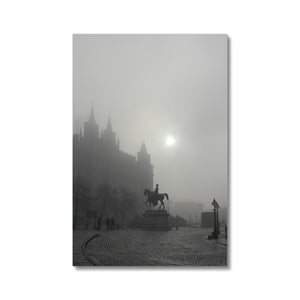 St George's Plateau in fog Photo Art Print