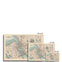 Load image into Gallery viewer, Bacon&#39;s Map of Liverpool, 1885 - old map of Liverpool print
