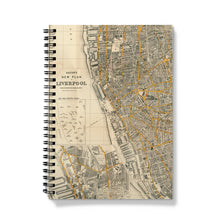 Load image into Gallery viewer, Bacon&#39;s New Plan of Liverpool, 1910 Notebook
