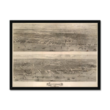 Load image into Gallery viewer, Liverpool from the Mersey, 1865 Framed Print
