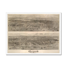 Load image into Gallery viewer, Liverpool from the Mersey, 1865 Framed Print
