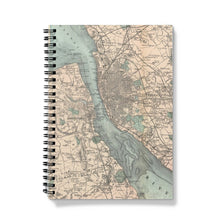 Load image into Gallery viewer, Bacon&#39;s Map of Liverpool, 1885 Notebook
