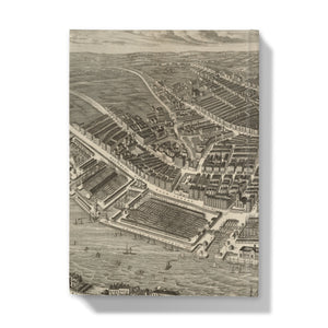 Ackermann’s Panoramic View of Liverpool, 1847 Hardback Journal