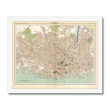 Load image into Gallery viewer, Royal Atlas Plan of Liverpool, 1898 Framed Print
