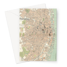 Load image into Gallery viewer, Royal Atlas Plan of Liverpool, 1898 Greeting Card
