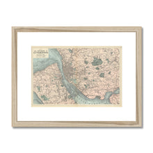 Load image into Gallery viewer, Bacon&#39;s Map of Liverpool, 1885 Framed &amp; Mounted Print
