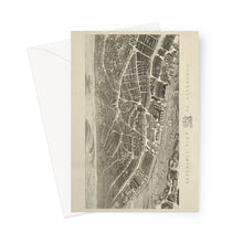 Load image into Gallery viewer, Ackermann’s Panoramic View of Liverpool, 1847 Greeting Card
