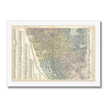 Load image into Gallery viewer, Plan of Liverpool (South Sheet), 1890 Framed Print
