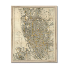 Load image into Gallery viewer, Bacon&#39;s New Plan of Liverpool, 1910 Framed Print
