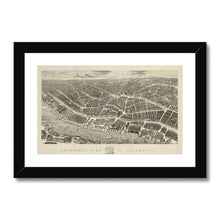 Load image into Gallery viewer, Ackermann’s Panoramic View of Liverpool, 1847 Framed &amp; Mounted Print
