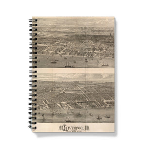 Liverpool from the Mersey, 1865 Notebook