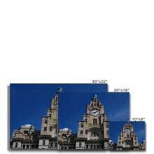 Load image into Gallery viewer, Liver Building Clock Canvas
