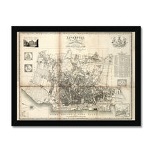 Load image into Gallery viewer, Liverpool and its Environs, by William Swire, 1824 Framed Print
