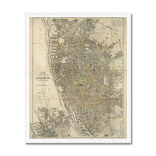 Load image into Gallery viewer, Bacon&#39;s New Plan of Liverpool, 1910 Framed Print
