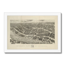 Load image into Gallery viewer, Ackermann’s Panoramic View of Liverpool, 1847 Framed Print
